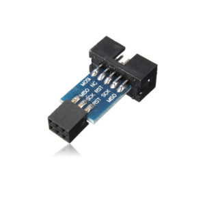 10 Pin to 6 Pin Adapter Board AVRISP USBASP STK500