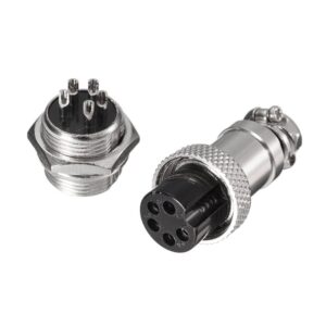 Jack Nối GX-12 Đực + Cái Đủ Size