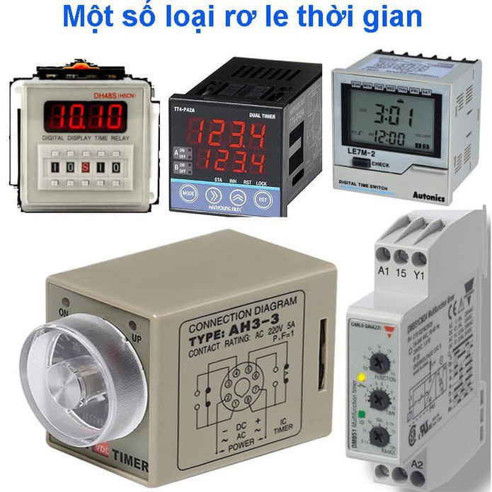 Vai trò và cách chọn Rơ le thời gian trong mạch khởi động sao tam giác