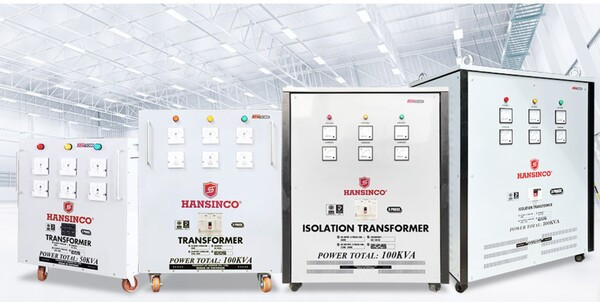Hình ảnh máy biến áp, thiết bị liên quan đến việc điều chỉnh và xác định các mức điện áp hiệu dụng