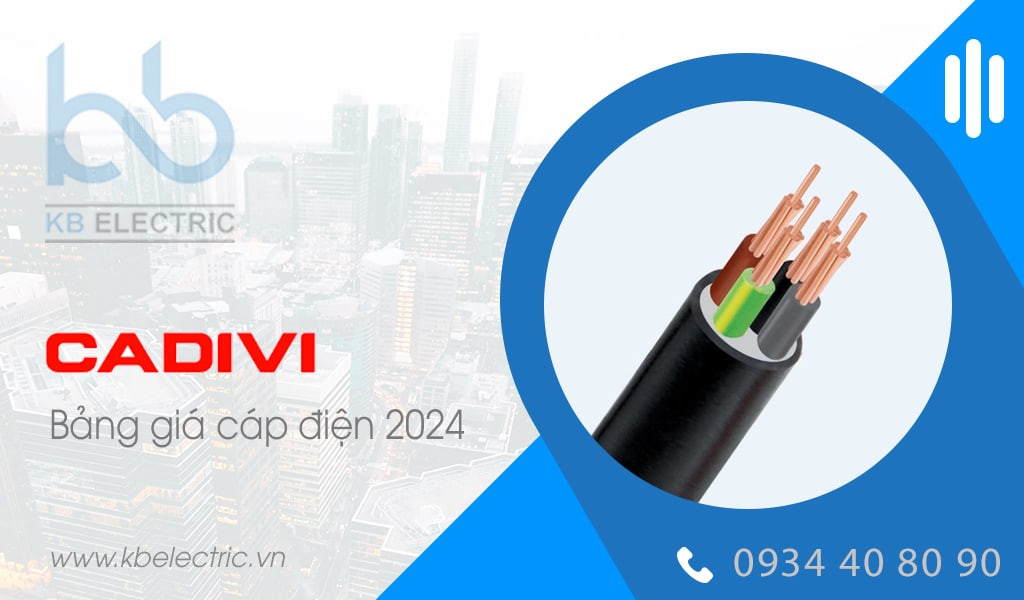Bảng giá tham khảo dây cáp điện 3 pha 4 lõi đồng Cadivi loại CXV/DSTA