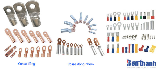 CÃ¡c loáº¡i Ä‘áº§u cosse ná»‘i dÃ¢y Ä‘iá»‡n