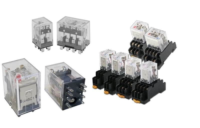 Ký hiệu và cấu tạo chi tiết của relay trung gian, các loại relay phổ biến