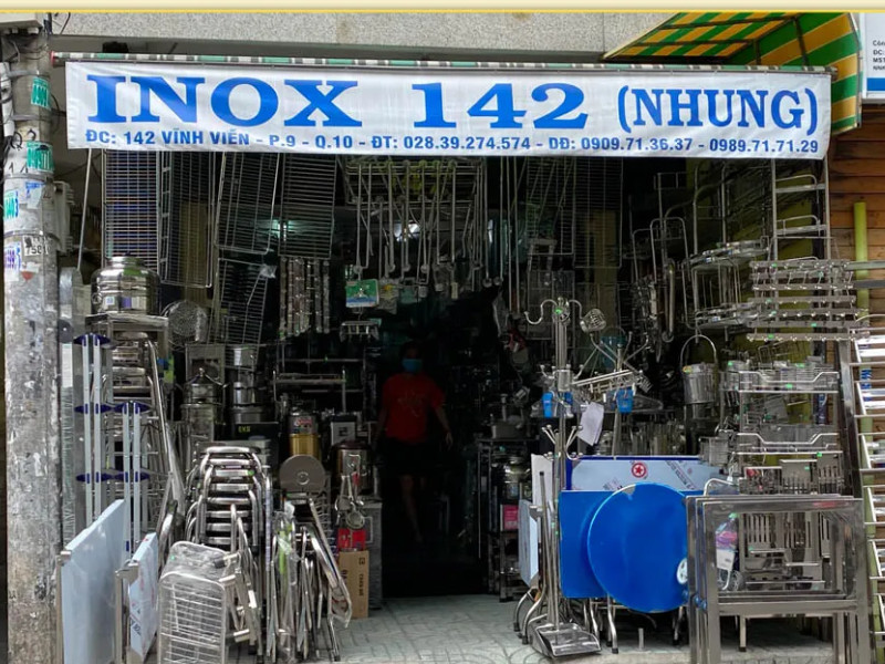 Ảnh cửa hàng inox 142 Nhung