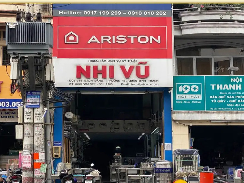 Ảnh cửa hàng inox Nhi Vũ