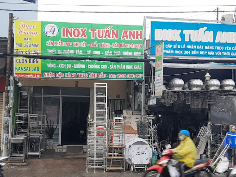 Ảnh cửa hàng inox Tuấn Anh