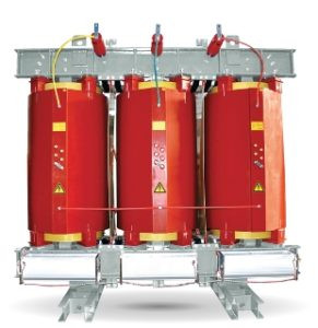 Máy biến áp ba pha loại khô với cuộn dây bọc nhựa epoxy