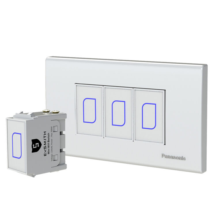 Bề mặt cảm ứng siêu nhạy của công tắc thông minh Panasonic ExSMITH