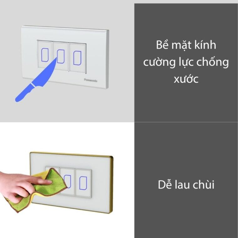 Cấu tạo mặt sau của hạt công tắc thông minh ExSMITH EXP2-W