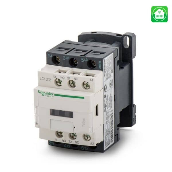 Hình ảnh minh họa khởi động từ (contactor) trong hệ thống điện.