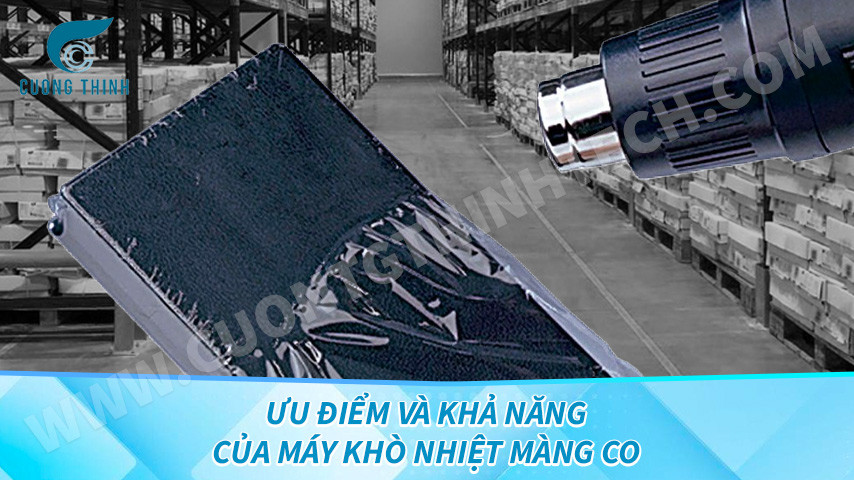 Thiết kế nhỏ gọn và bền bỉ của súng khò nhiệt cầm tay