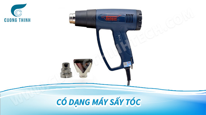 Cấu tạo và nguyên lý hoạt động của súng khò nhiệt