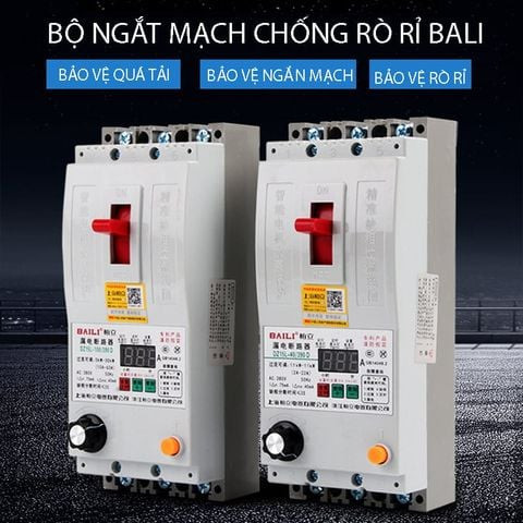 Thiết bị bảo vệ mất pha quá tải cho động cơ 3 pha