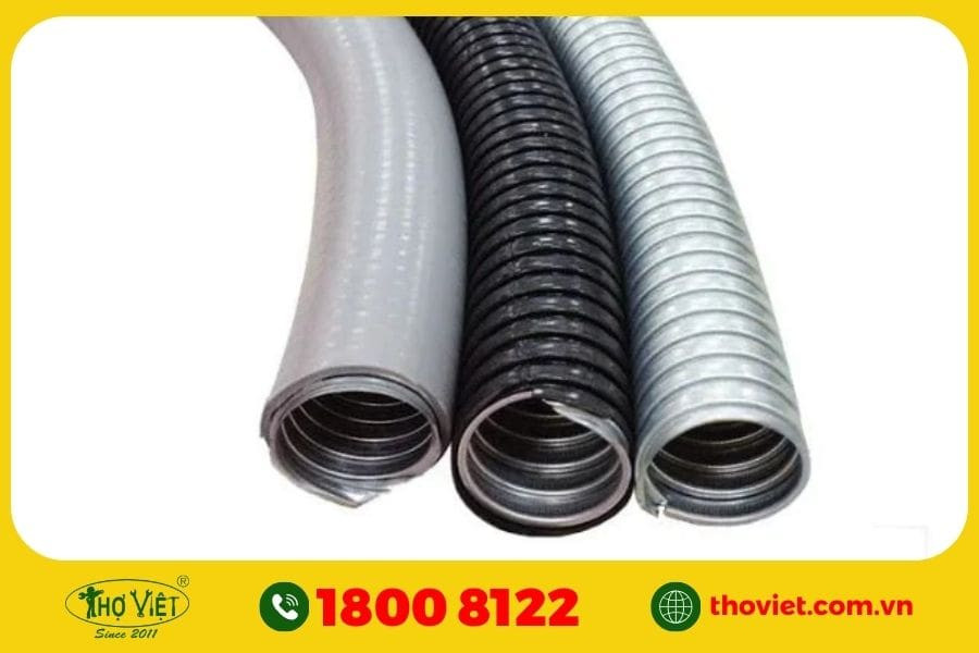 Ống ruột gà dùng để luồn và bảo vệ dây điện