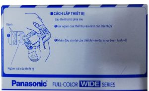 Hướng dẫn lắp công tắc Panasonic từ mặt sau