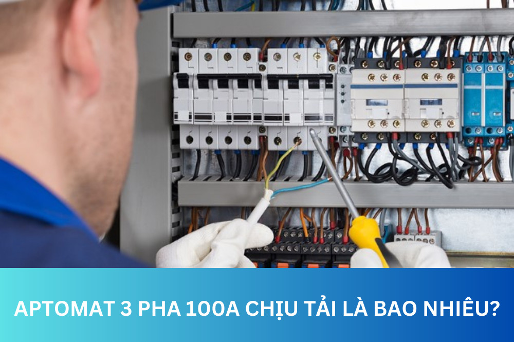 Cấu tạo cơ bản của aptomat 3 pha 100A
