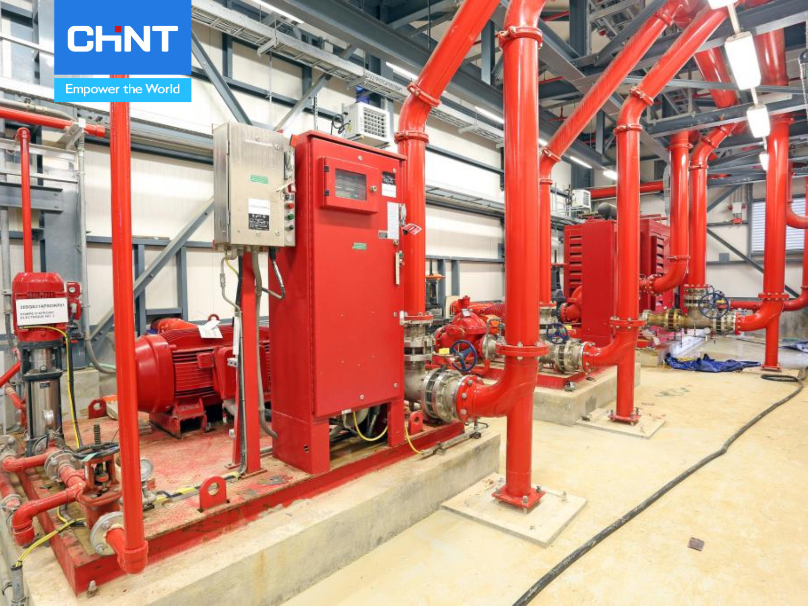 Ứng dụng khởi động mềm CHINT trong hệ thống bơm chữa cháy