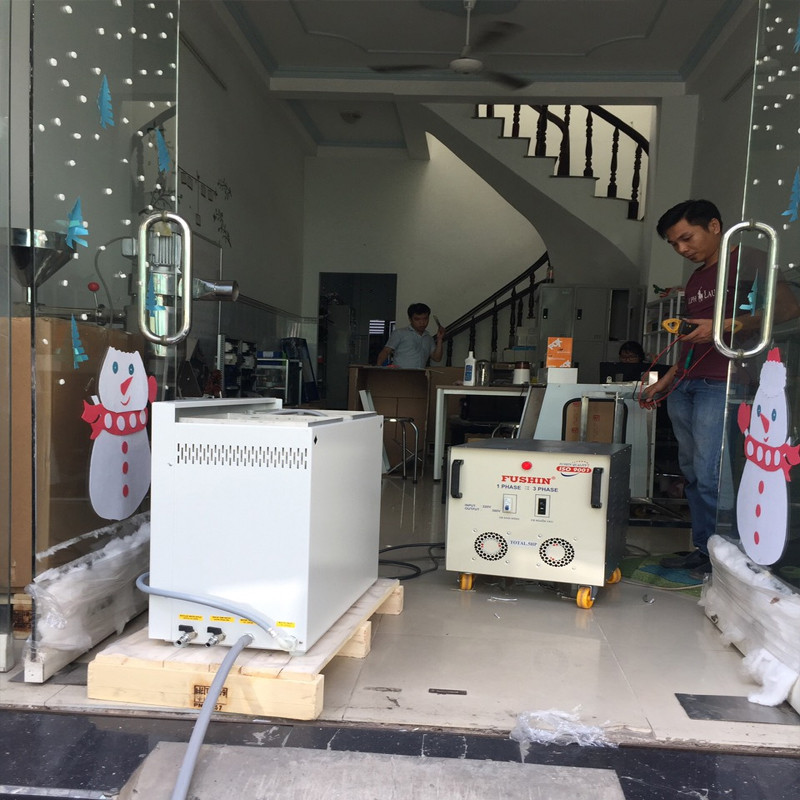 Biến áp 1 pha ra 3 pha được lắp đặt cho hộ gia đình