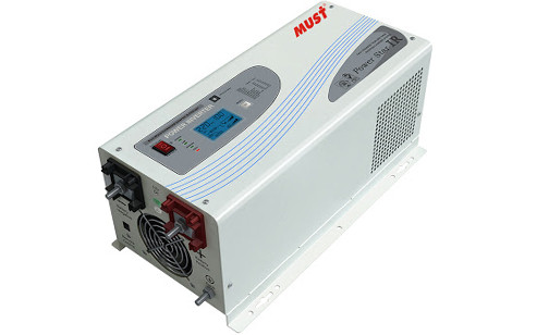 Thiết bị biến áp 12V lên 220V Inverter Power Star W7 2500W với màn hình LCD