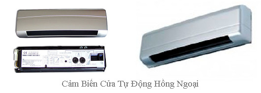 Cảm biến cửa tự động hồng ngoại với vùng quét chính xác