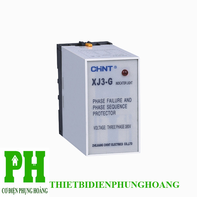 Thiết bị rơ le bảo vệ điện áp 3 pha CHINT XJ3-G