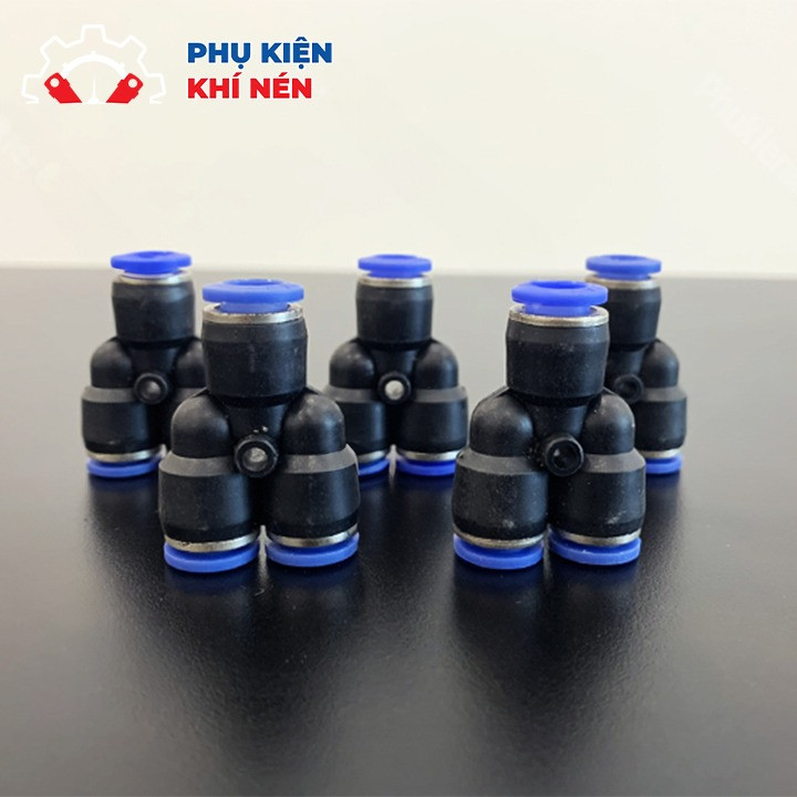 Khớp nối nhanh khí nén bằng nhựa phổ biến, trọng lượng nhẹ