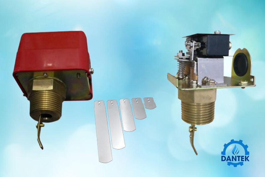 Công tắc dòng chảy phi 27 với cấu tạo bên trong và các kết nối