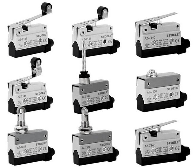 Giao diện công tắc hành trình tích hợp trên motor cửa cuốn