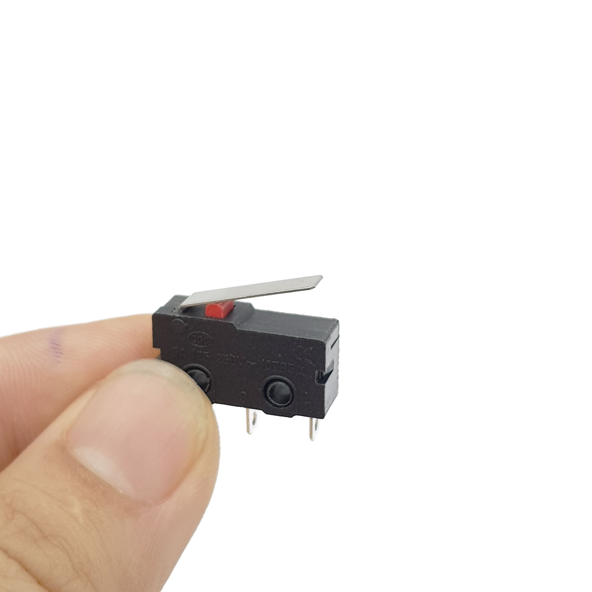 Công tắc hành trình mini KW12 có cánh tay đòn ngắn tiện dụng