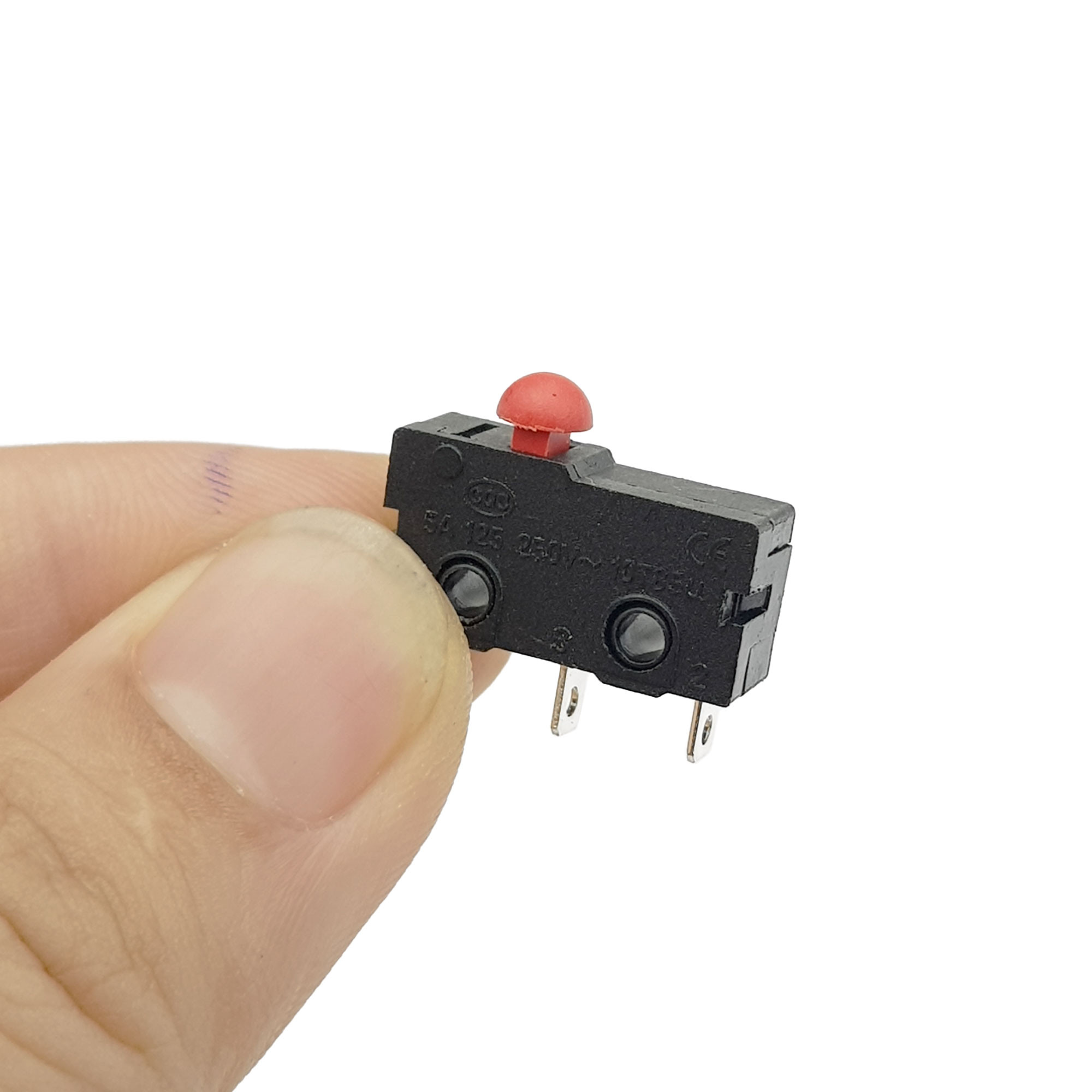 Công tắc hành trình mini KW12 với kiểu dáng đầu nấm