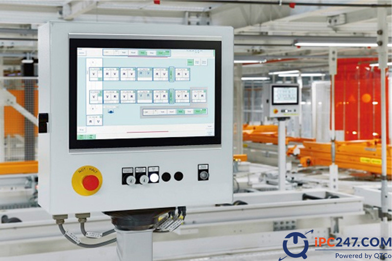 Thiết kế vỏ kim loại chắc chắn, đảm bảo độ bền cao của máy tính công nghiệp