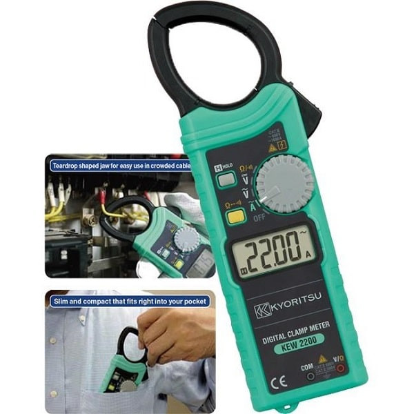 Ampe kìm Kyoritsu 2200 là model được ưa chuộng