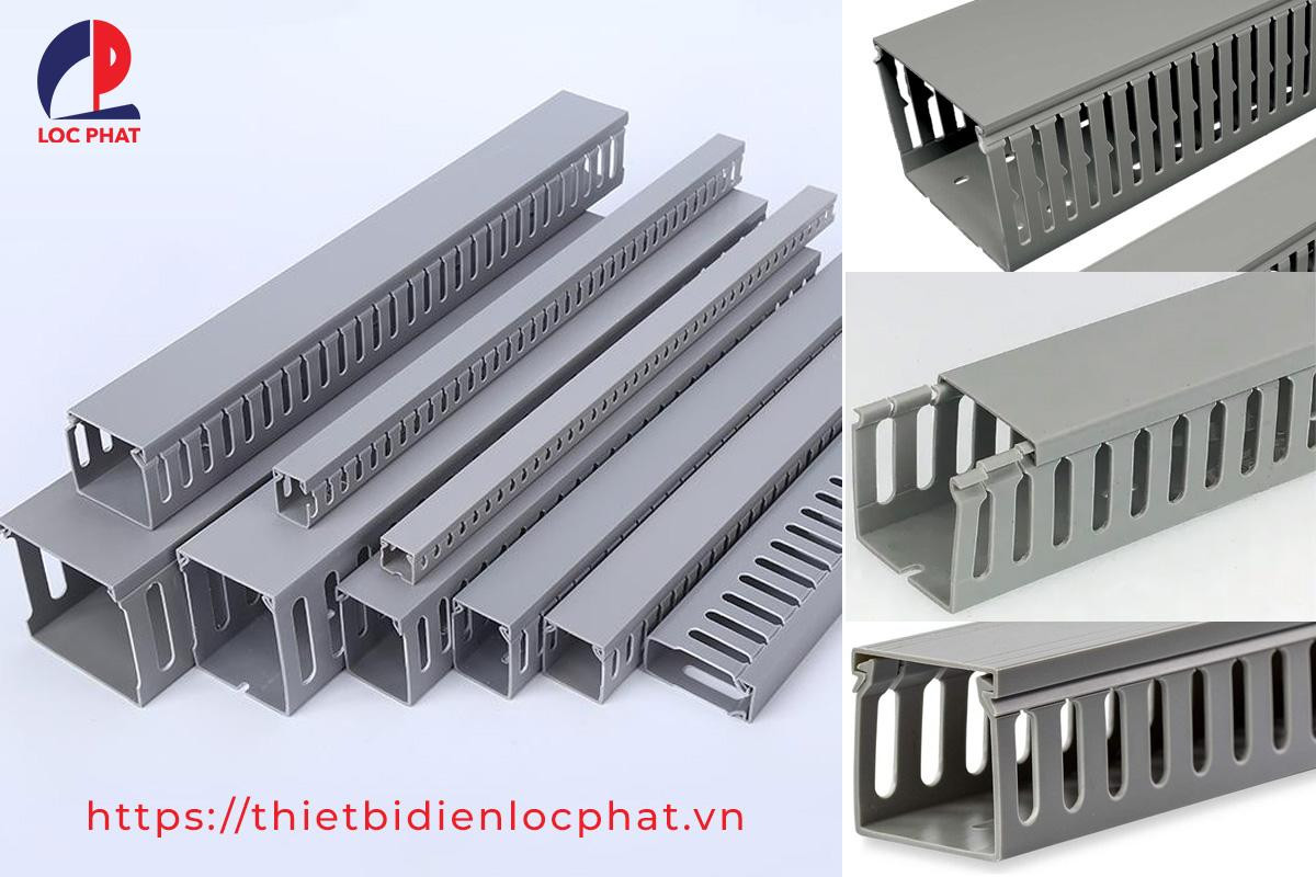 Máng nhựa PVC với thiết kế răng lược chuyên dụng cho tủ điện