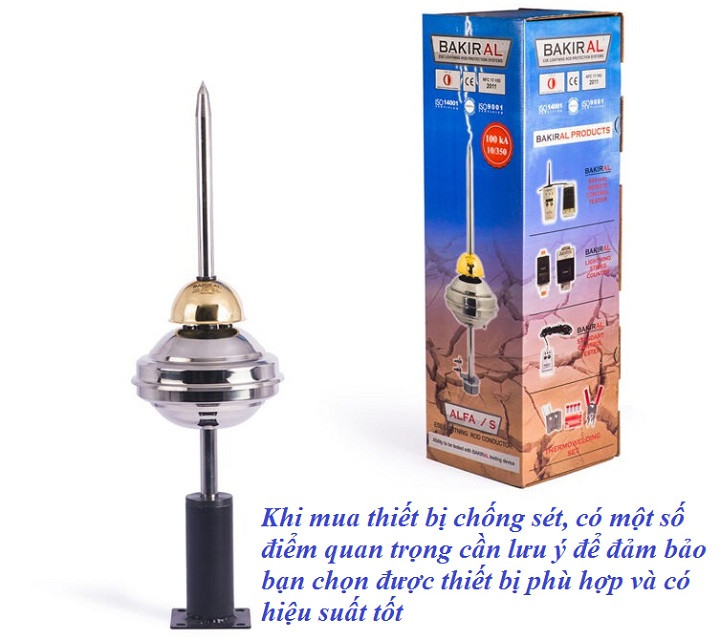 Lựa chọn thiết bị chống sét chất lượng là yếu tố then chốt để bảo vệ tài sản và con người