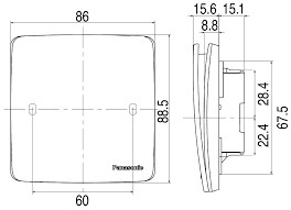 Mặt cắt chi tiết công tắc điện Panasonic Minerva với công nghệ cắm nhanh