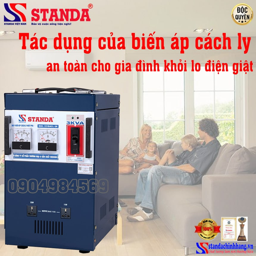 Khả năng chống giật ưu việt của biến áp cách ly