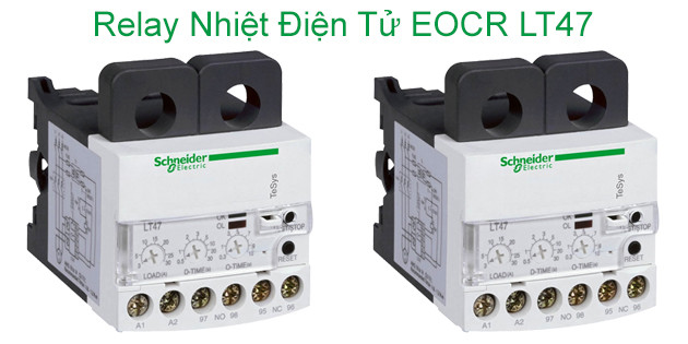 Rơ le nhiệt điện tử EOCR-LT47 của Schneider
