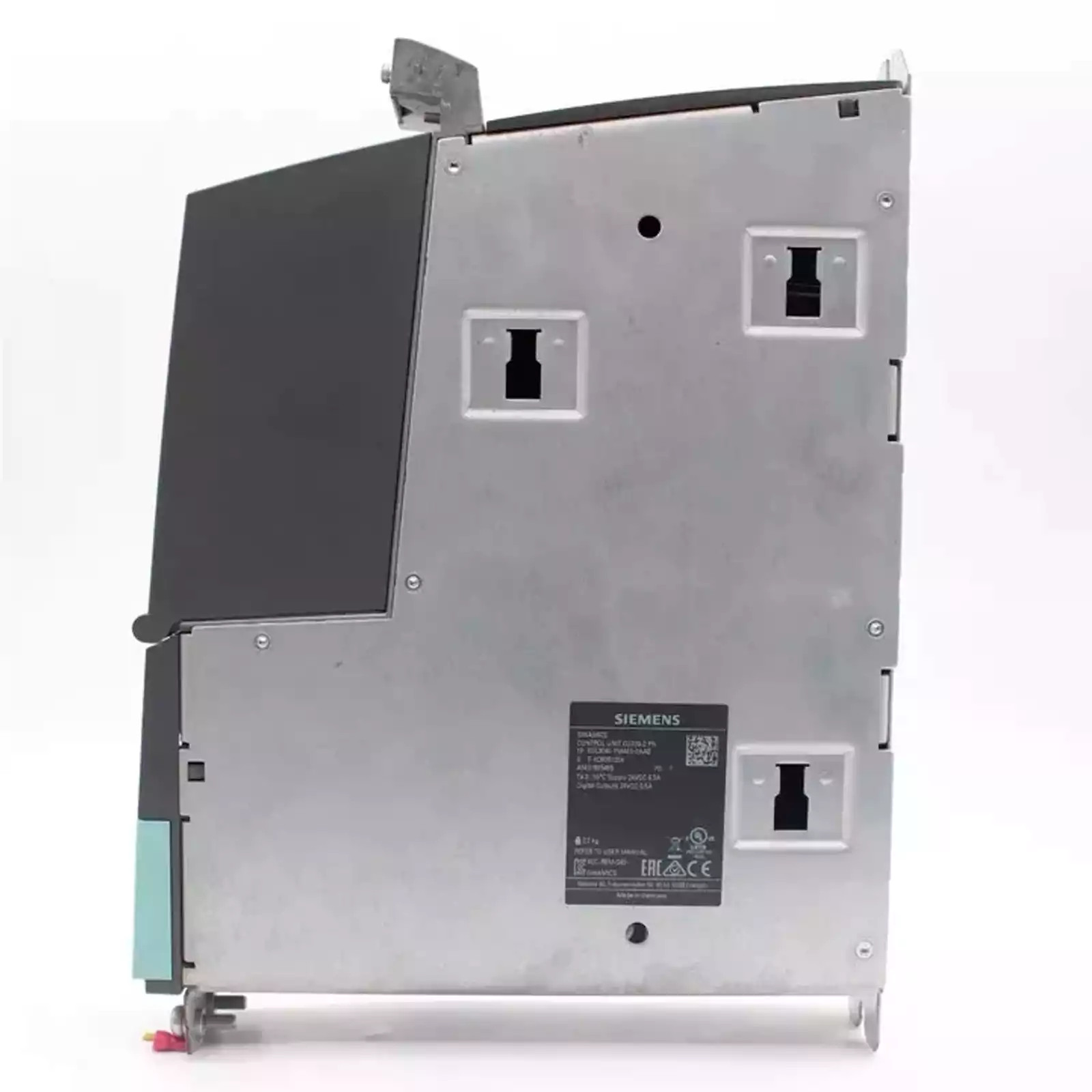 Cận cảnh module nguồn Siemens 6SL3040-1MA01-0AA0 với các cổng kết nối
