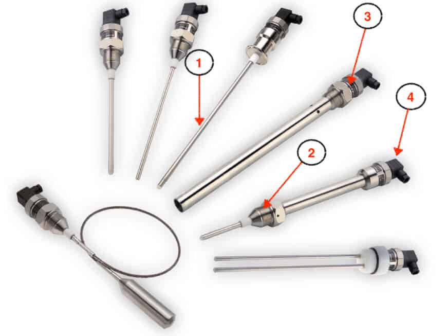Cấu tạo các thành phần chính của cảm biến điện dung