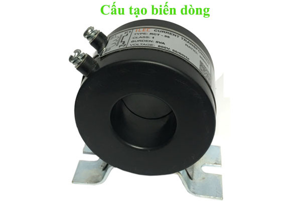 Cấu tạo cảm biến dòng điện