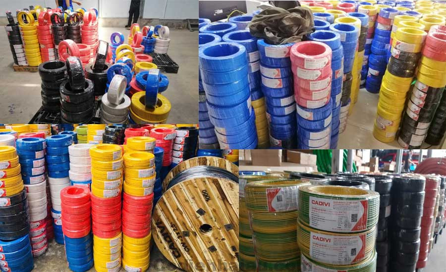 Kho hàng dây điện Cadivi VCmd đa dạng mẫu mã và kích cỡ