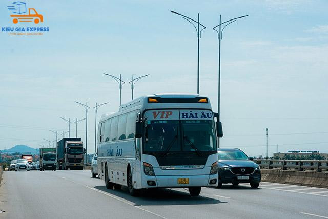 Lộ trình xe khách dịch vụ chuyển phát nhanh Hải Âu Hà Nội Hải Phòng