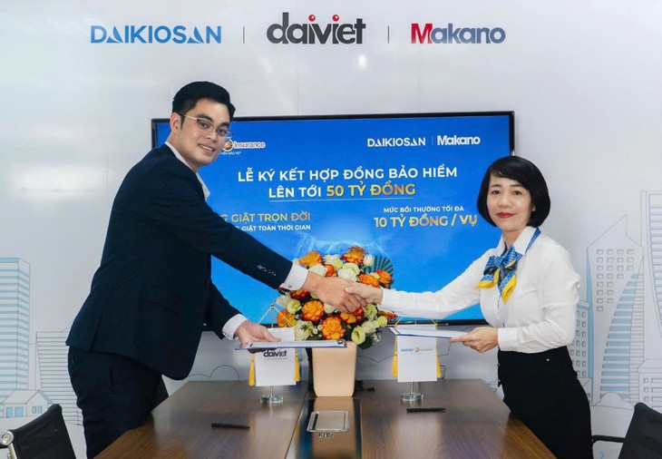 Đại Việt ký kết hợp đồng bảo hiểm trách nhiệm sản phẩm cho thiết bị chống giật Daikiosan Makano