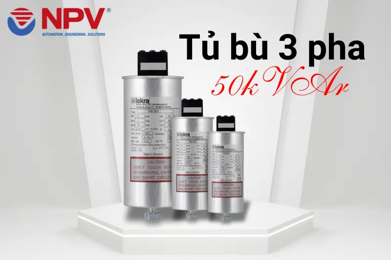 Tụ bù ba pha 30kVAr - 440V