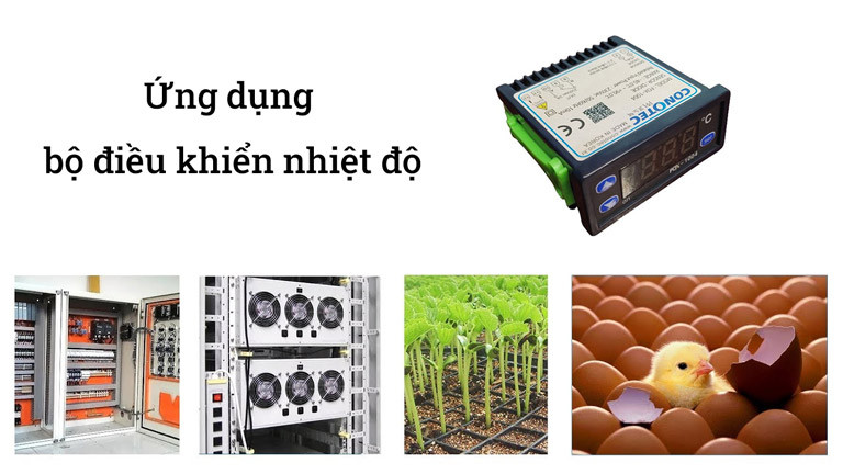 Các ứng dụng thực tế của bộ điều khiển nhiệt độ trong công nghiệp và đời sống