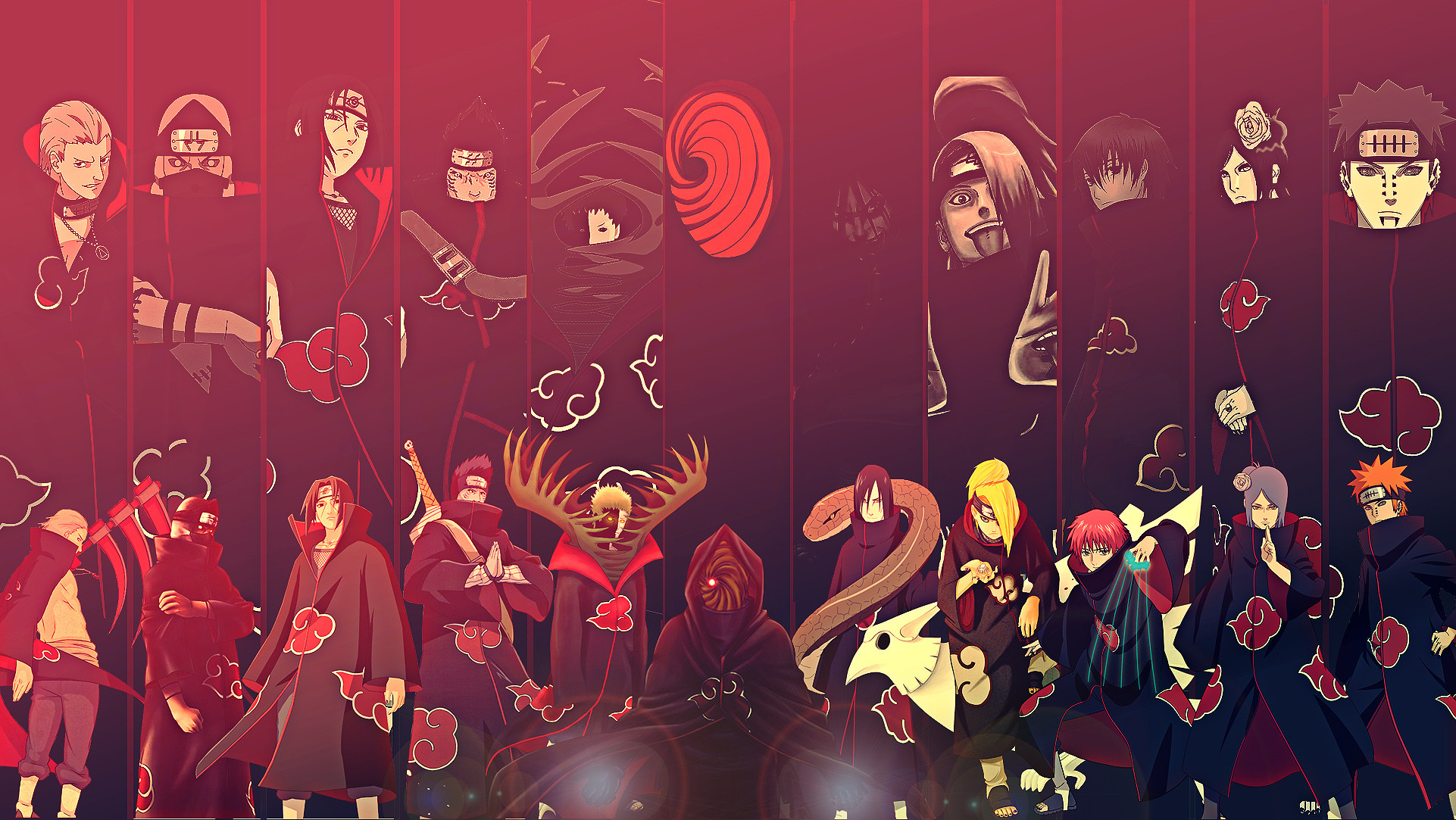 Tổ chức Akatsuki nguy hiểm trong thế giới ninja