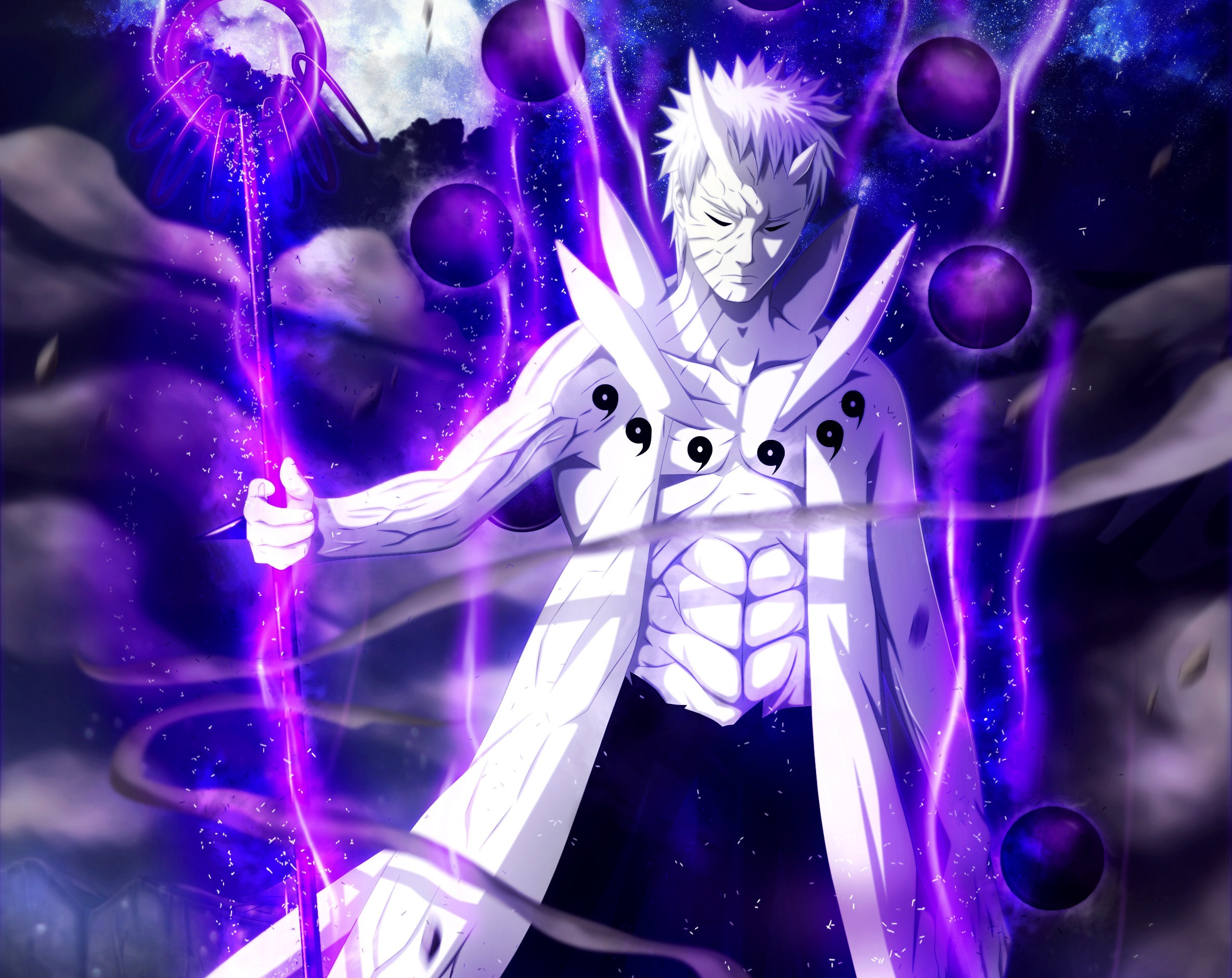 Obito Uchiha ở trạng thái Lục Đạo với sức mạnh khủng khiếp