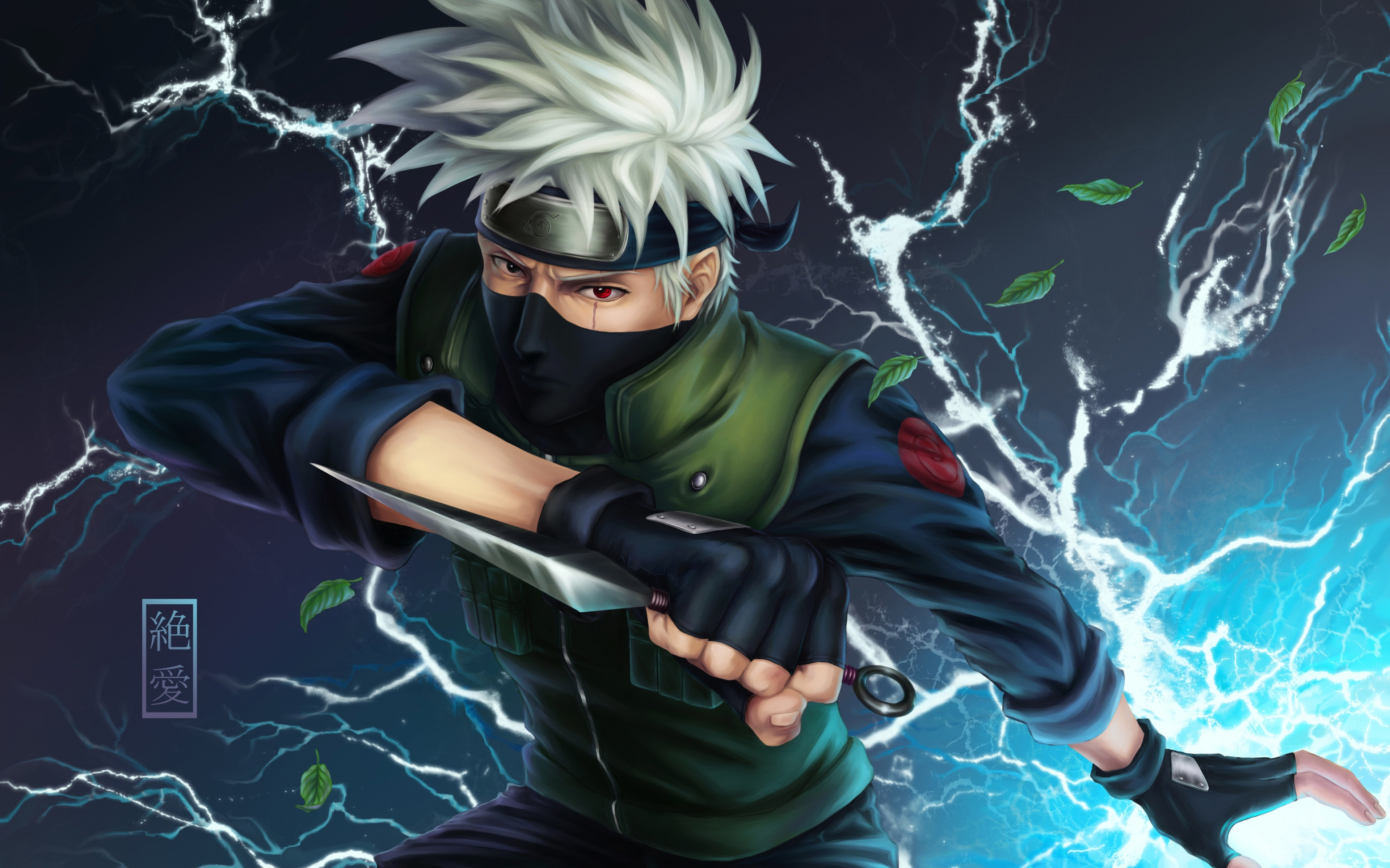 Kurenai Sarutobi thiên tài ảo thuật của Làng Lá trong ảnh anime