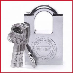 Móc khóa Việt Tiệp chống cắt phi 12mm chắc chắn