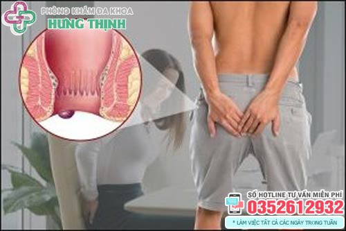 Hình ảnh cục thịt thừa lòi ra ở hậu môn, cảnh báo các vấn đề sức khỏe